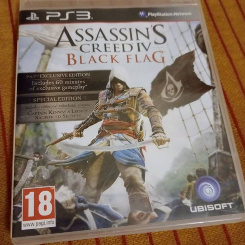 Assassins Creed Black Flag Silver Edition PS3 used