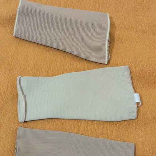 Knee brace, ankle support and elbow pads used, size Large