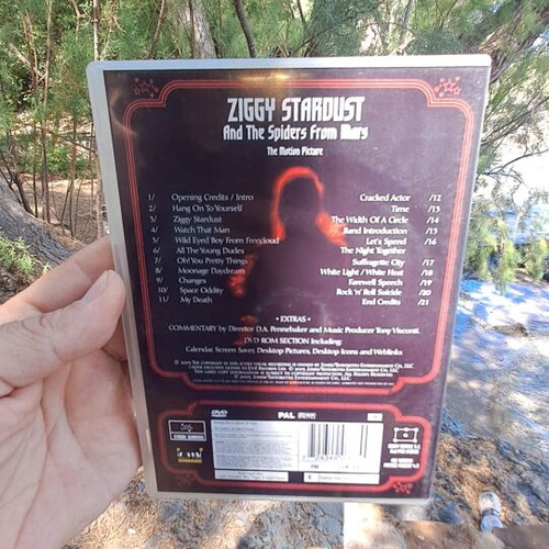 Ziggy Stardust and the Spiders from Mars DVD used, authentic collectible masterpiece