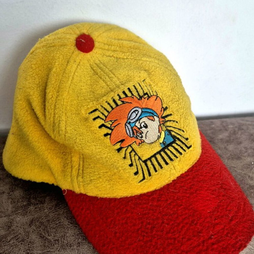 Digimon children's wool hat used, size S