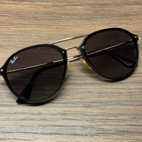 Ray-Ban Blaze Clubmaster RB4292-N 601/11 sunglasses used, lenses need replacement