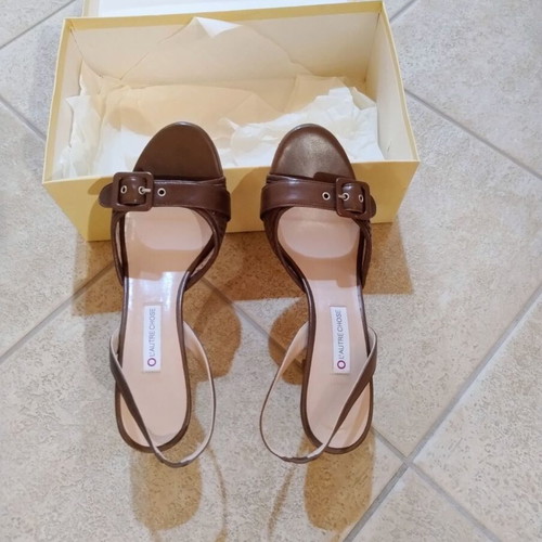 L'Autre Chose brown sandals, new, size 37.5