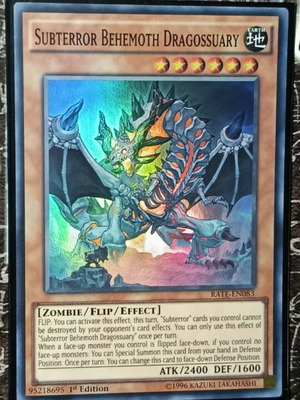 Subterror Behemoth Dragossuary Yu-Gi-Oh! card