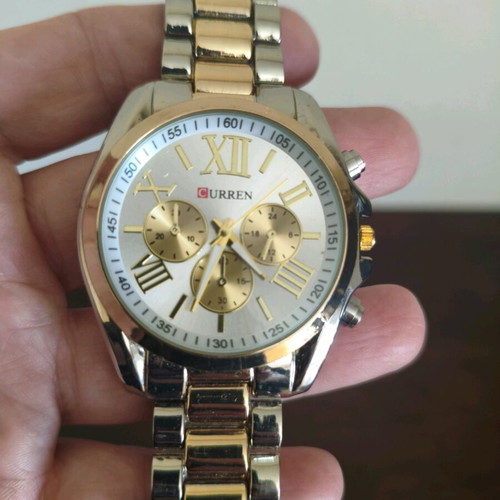 Curren women's watch like new, gold and silver