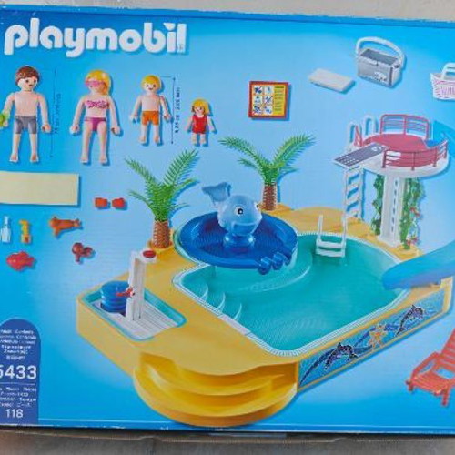 Playmobil 5433 Large Pool with Whale Fountain new