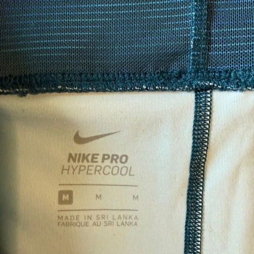 Nike Pro HyperCool leggings petrol like new, size M