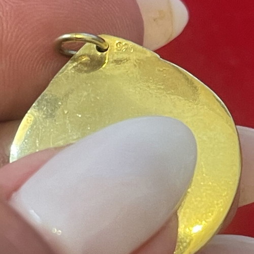 Silver 925 gold-plated pendant