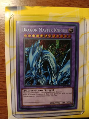 Dragon Master Knight card like new with Ultra Pro sleeve and Top Loader