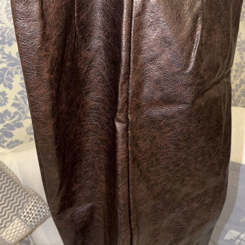 Reserved long skirt with slit, brown, small, new