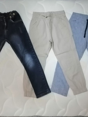 Boys' pants 3-5 years like new, Armani jeans and thin fabric Ovs