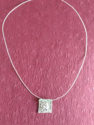 Silver 925 necklace new with 42cm length