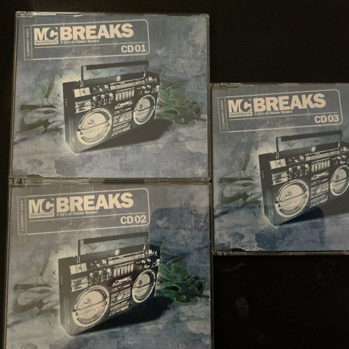 MC Breaks box set used, 3 CDs hip-hop