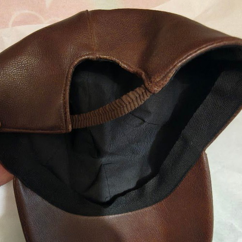 Leather Baseball Cap Grant 1973 like new, brown, size M