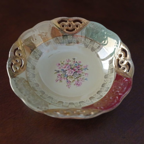 Empire England porcelain vintage bowl used, decorative
