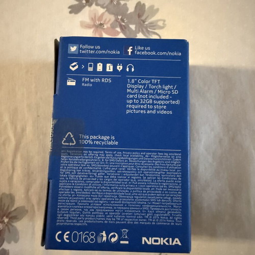 Nokia 108 Black mobile phone