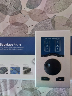 RME Babyface Pro FS Usb аудио интерфейс като нов