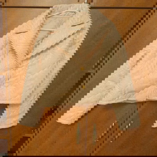 Розова дамска якета S .стил на кроп топ