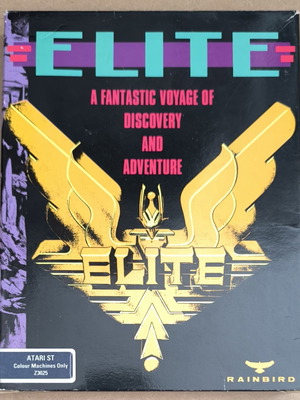 Elite (Rainbird) Atari ST game like new, colour machines only