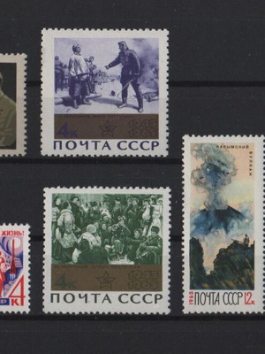 Γραμματόσημα ΕΣΣΔ 1965, 66 & 76, 6 τεμάχια, καινούργια MNH**