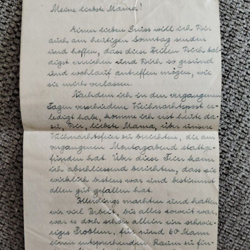 German Reich Feldpost envelopes WWII complete family archive