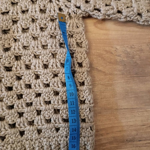 Handmade Crochet Baby Cardigan Size 6-9 Months