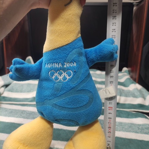 Phoebus plush mascot Athens 2004 Olympic Games like new, 32cm