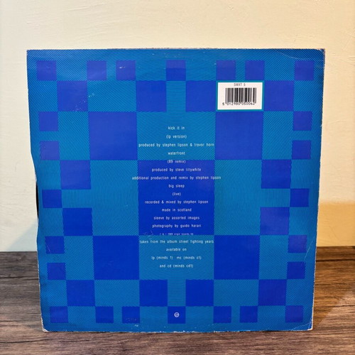 Simple Minds Kickitin vinyl record used, pop