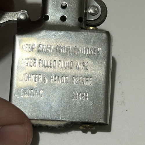 Tristar gasoline lighter used, V for Vendetta design