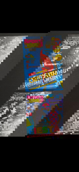 2 παιδικα αθλητικά περιοδικα sports kids