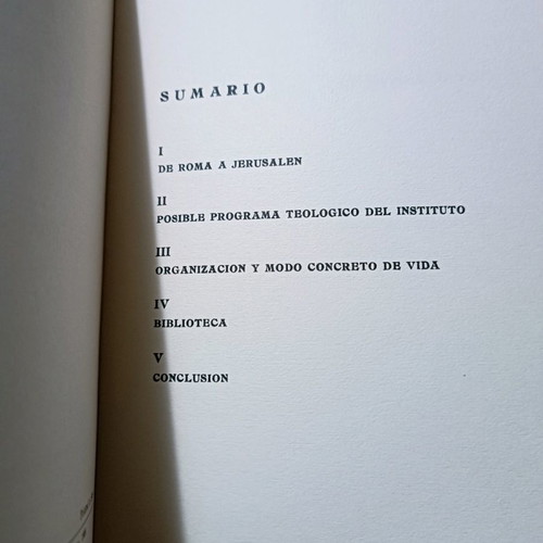 Instituto Ecumenico De Jerusalen used book in Spanish