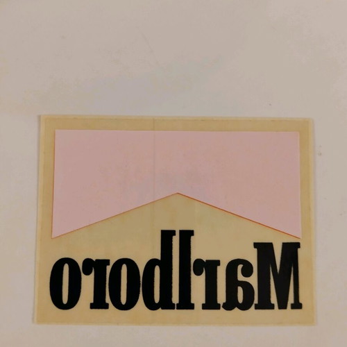 Marlboro transparent window sticker 90's like new, collectible