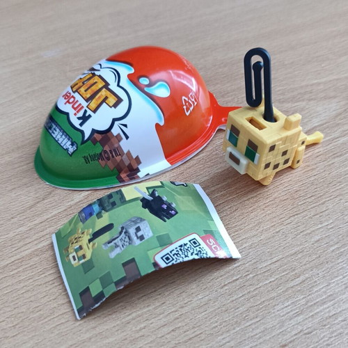 Kinder Joy Minecraft Figures 2025-2026 New