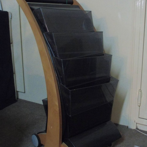 Magazine trolley new for magazines and books