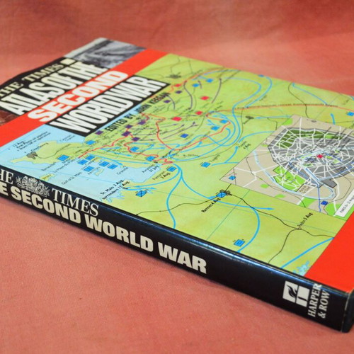 Atlas of the Second World War 1989, historical edition like new