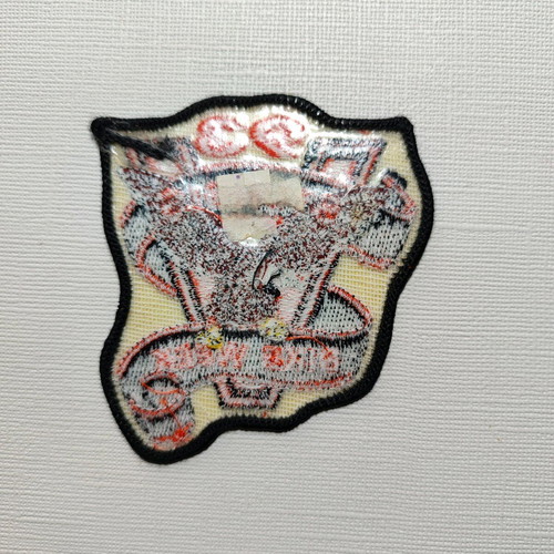 Sturgis 1993 embroidered patch used, Harley Davidson bikers