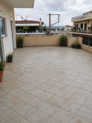 Apartment 113 m² in Zephyri with large veranda and park view
