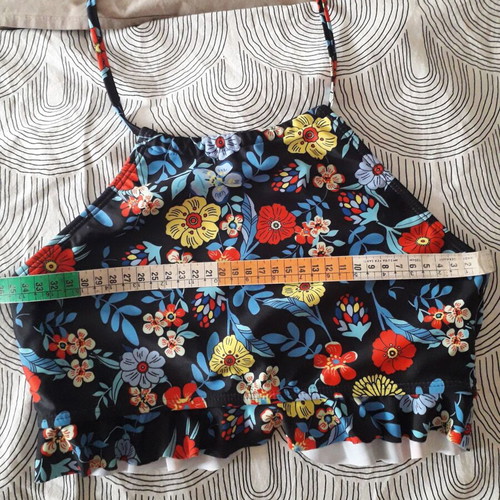 Box Now swimsuit high-waisted floral bikini new, size S