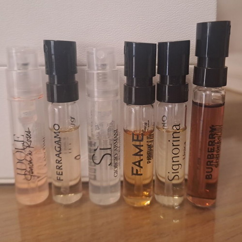 Mini perfumes set of 6, new, branded