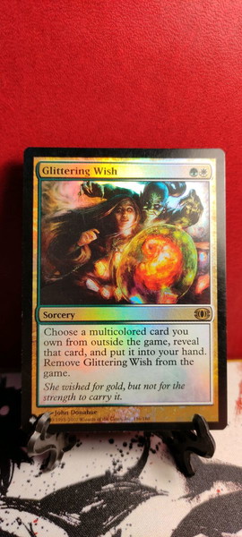 Glittering Wish, Mystery Booster. Magic the Gathering