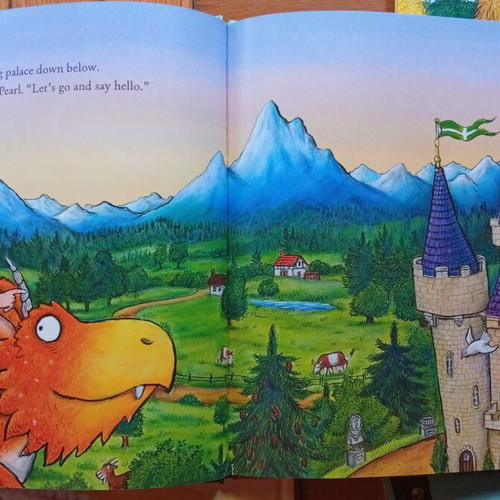 Children's illustrated book set of 3, English