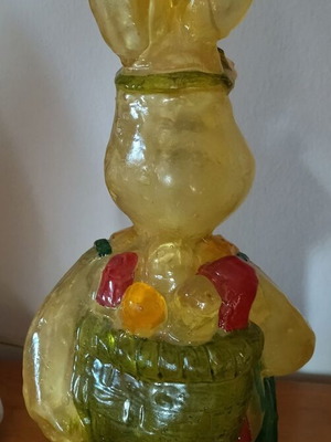 Easter plastic decorative rabbit new