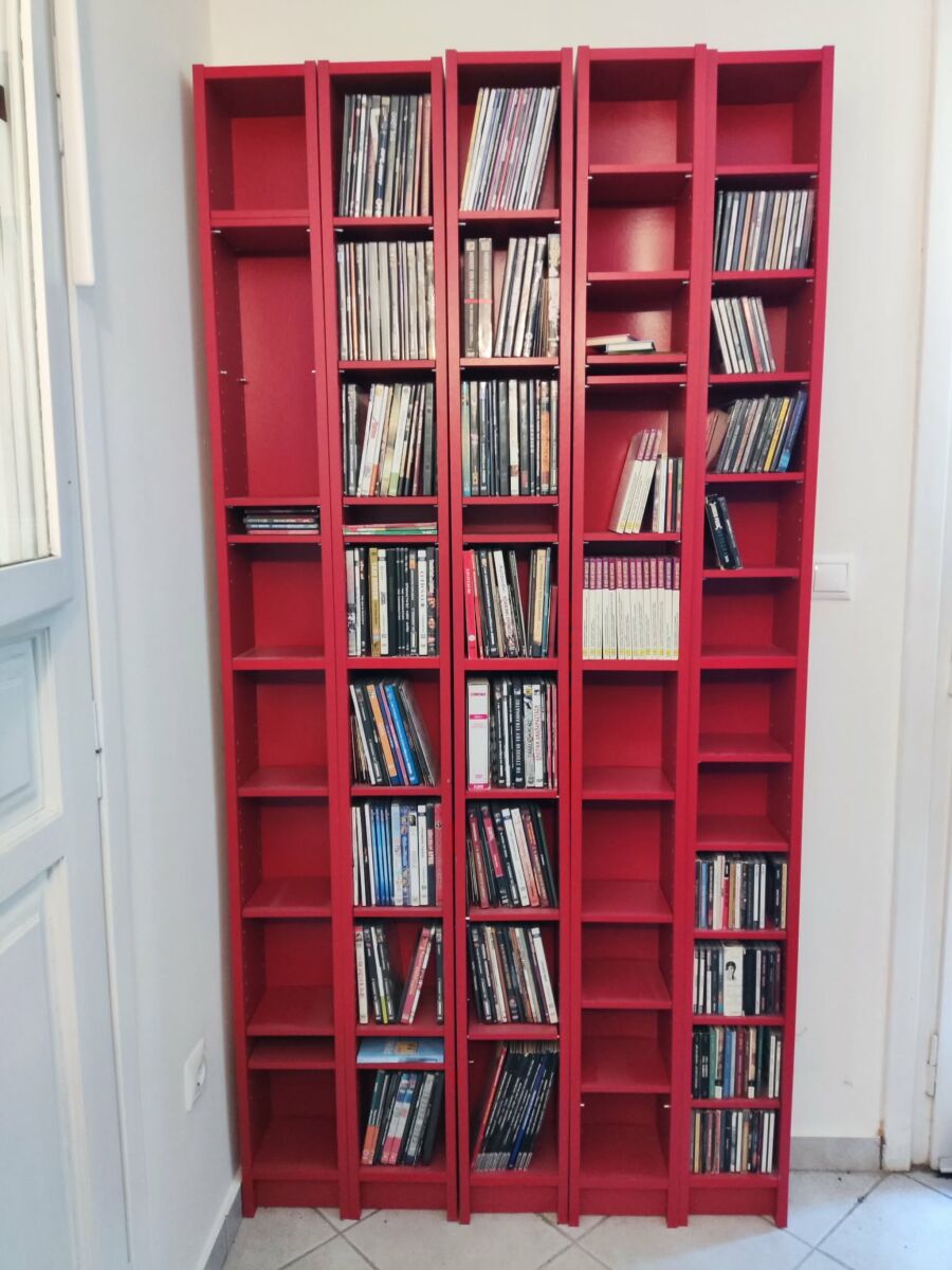 IKEA Gnedby Red Bookcases with… - € 50,00 - Vendora.cy