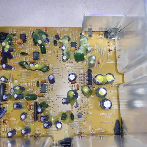 Creative P5800 main board used for parts or repair