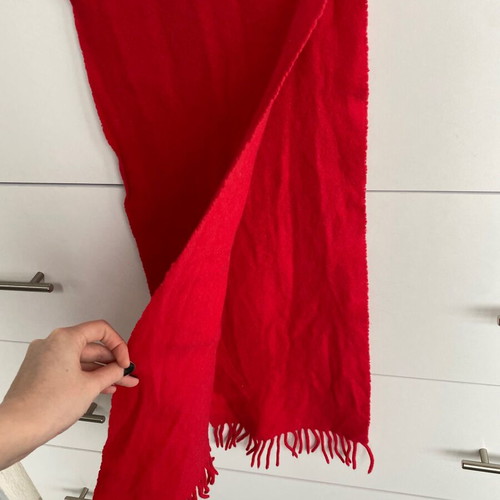 Red scarf new, unworn