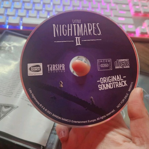 Little Nightmares 2 soundtrack CD like new