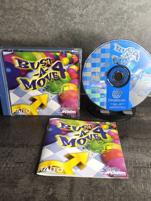 Bust a Move 4 Sega Dreamcast game used, puzzle