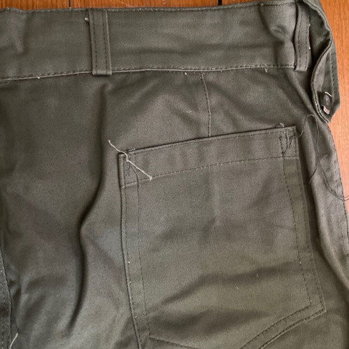 American military pants like new, cotton, Greek production 1987, size large