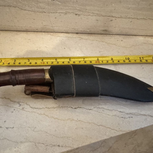 Vintage Gurkha Kukri Decorative Knife with Sheath