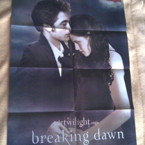 Twilight, Miley Cyrus and Beyonce poster like new