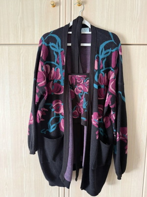 Ciel Concept cardigan set like new, black and purple